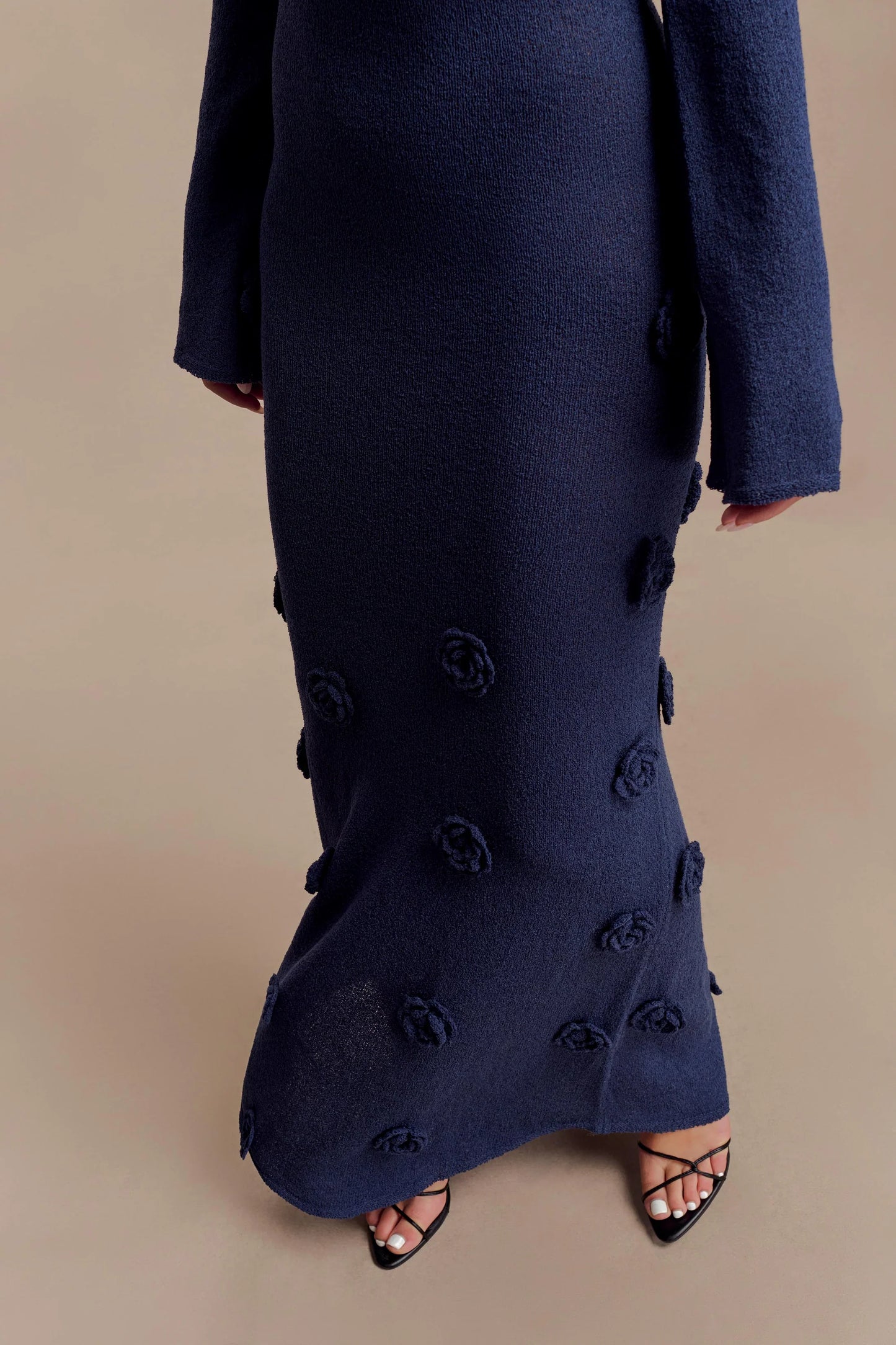 VICTORIA MAXI DRESS - NAVY - NEOSHOP