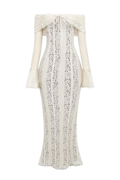 ELENA MAXI DRESS - WHITE - NEOSHOP