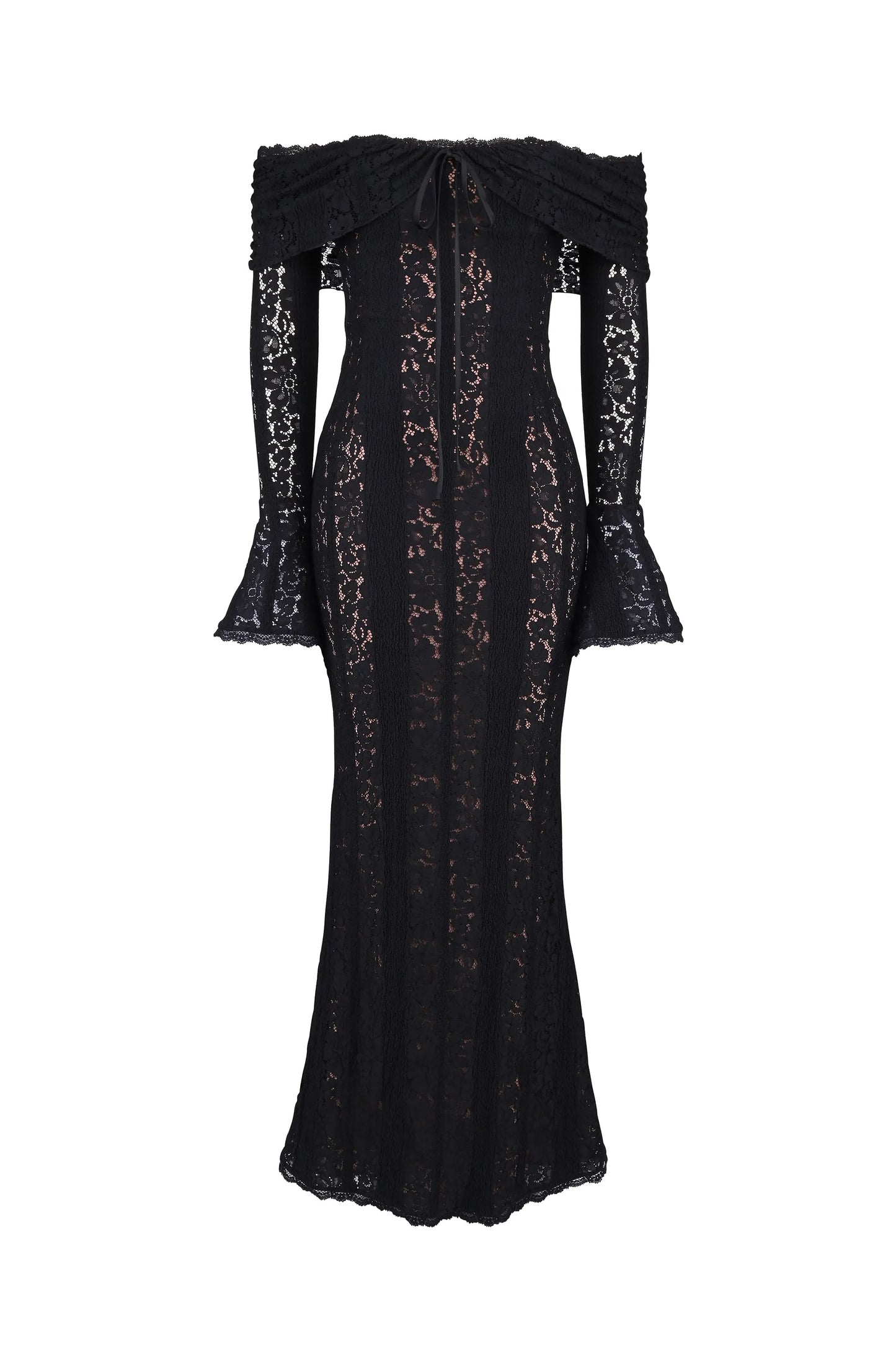 ELENA MAXI DRESS - BLACK - NEOSHOP