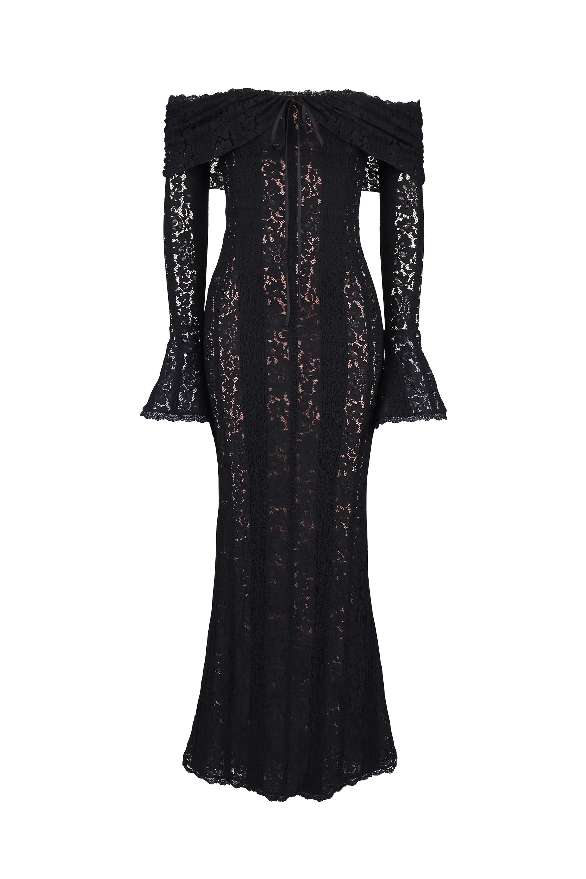 ELENA MAXI DRESS - BLACK - NEOSHOP