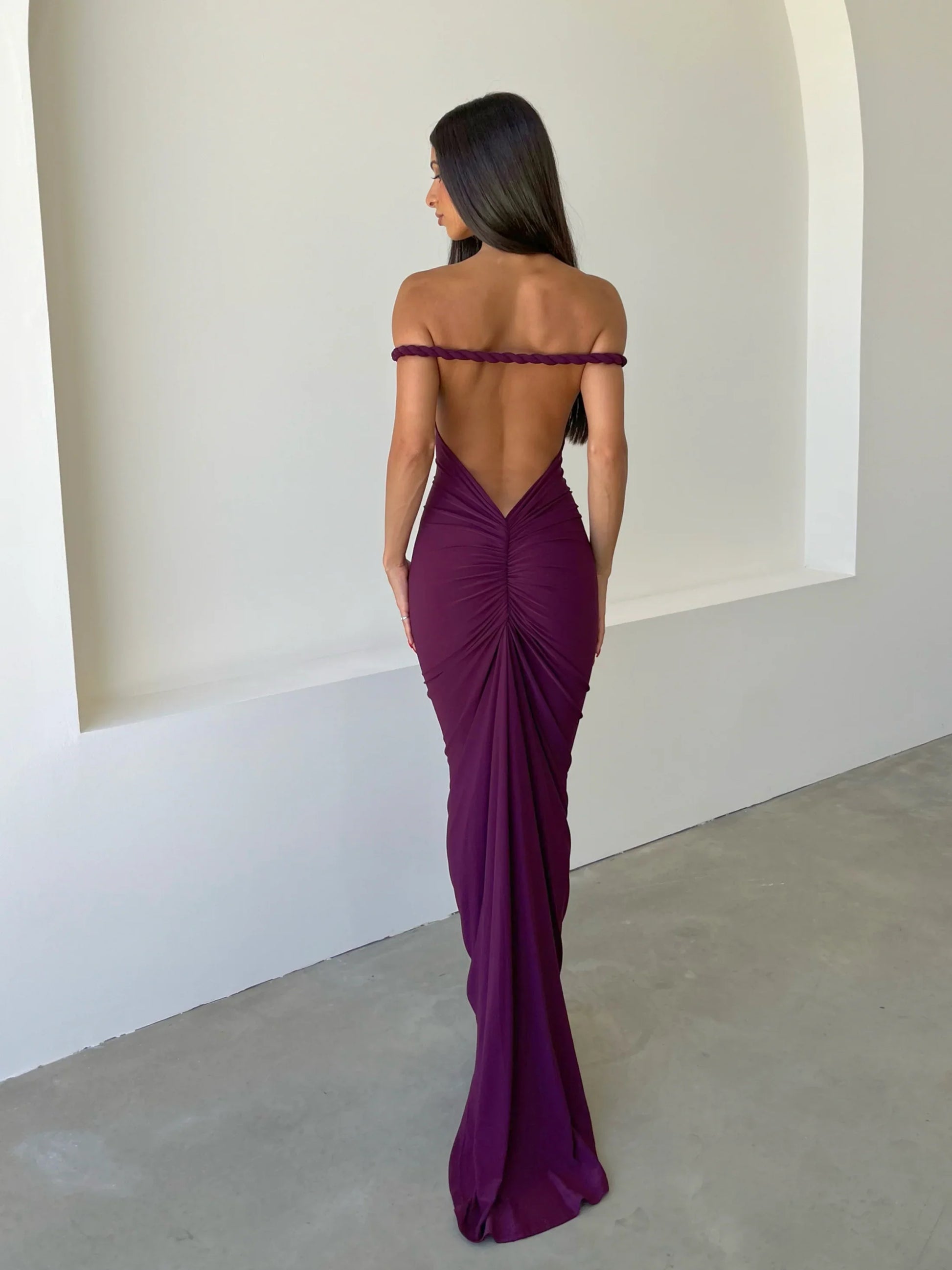 MELANI MAXI DRESS - MULBERRY - NEOSHOP
