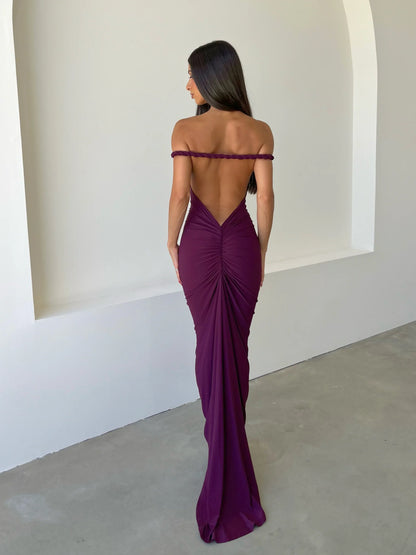 MELANI MAXI DRESS - MULBERRY - NEOSHOP