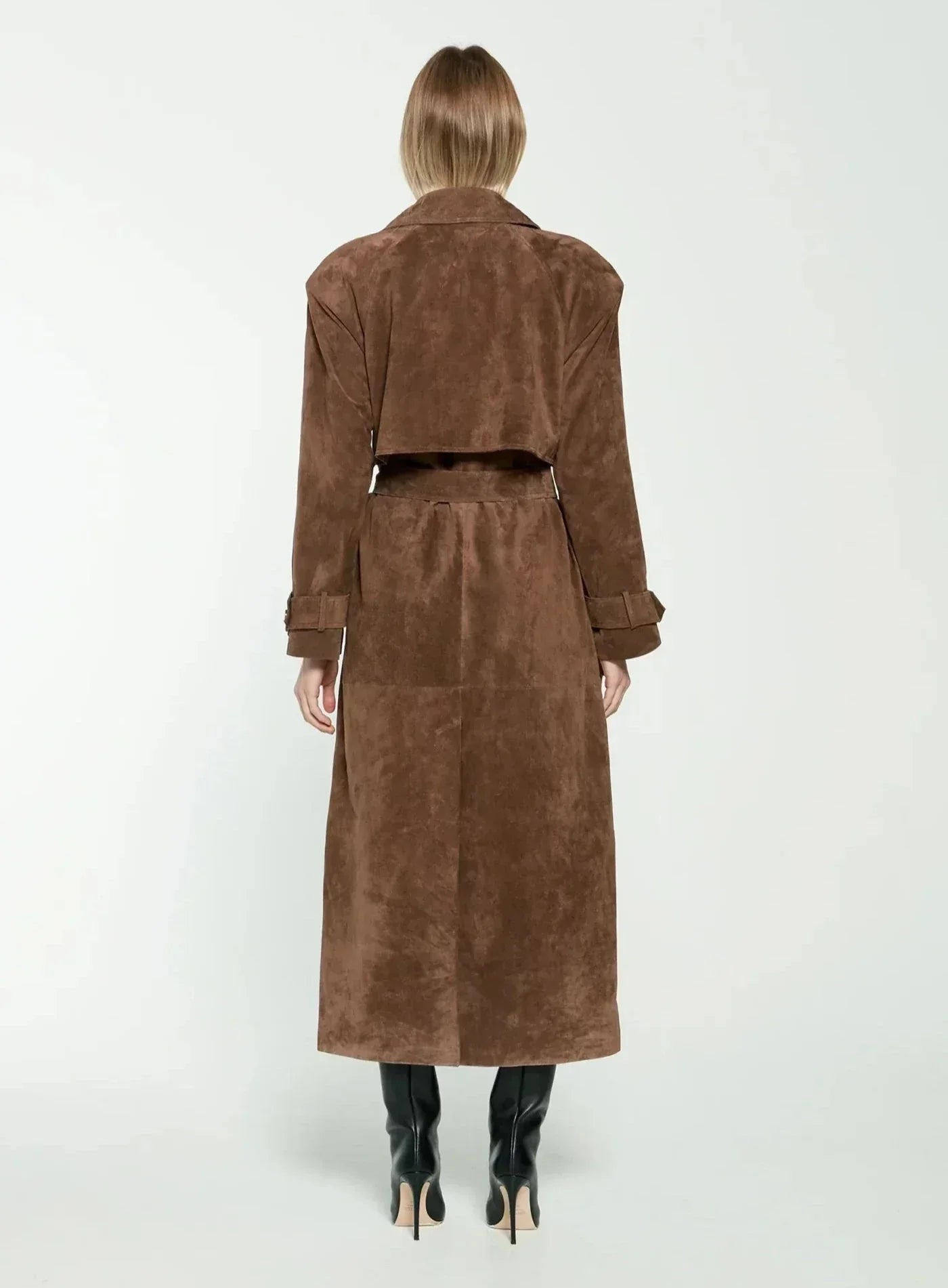 Chloe | Suede Trenchcoat Lavva