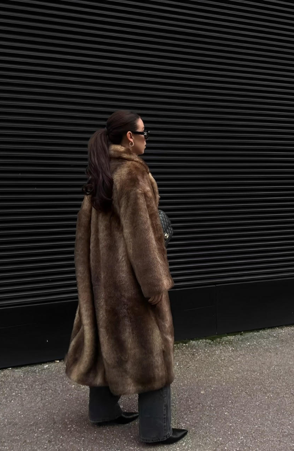 Vivienne | Fluffy Trench Coat Lavva