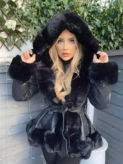 Lina | Faux Fur Winter Coat Lavva