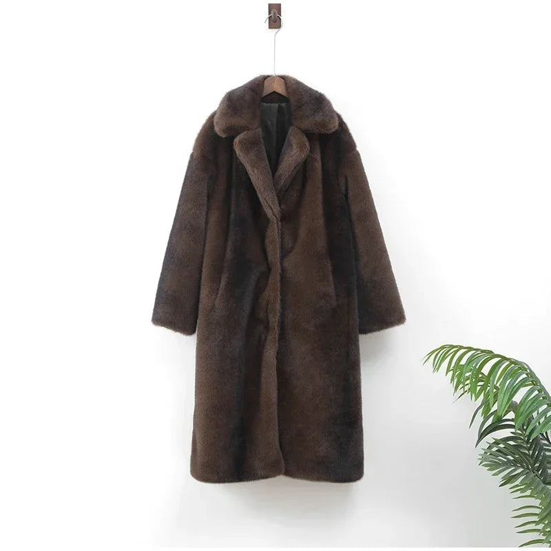 Vivienne | Fluffy Trench Coat Lavva