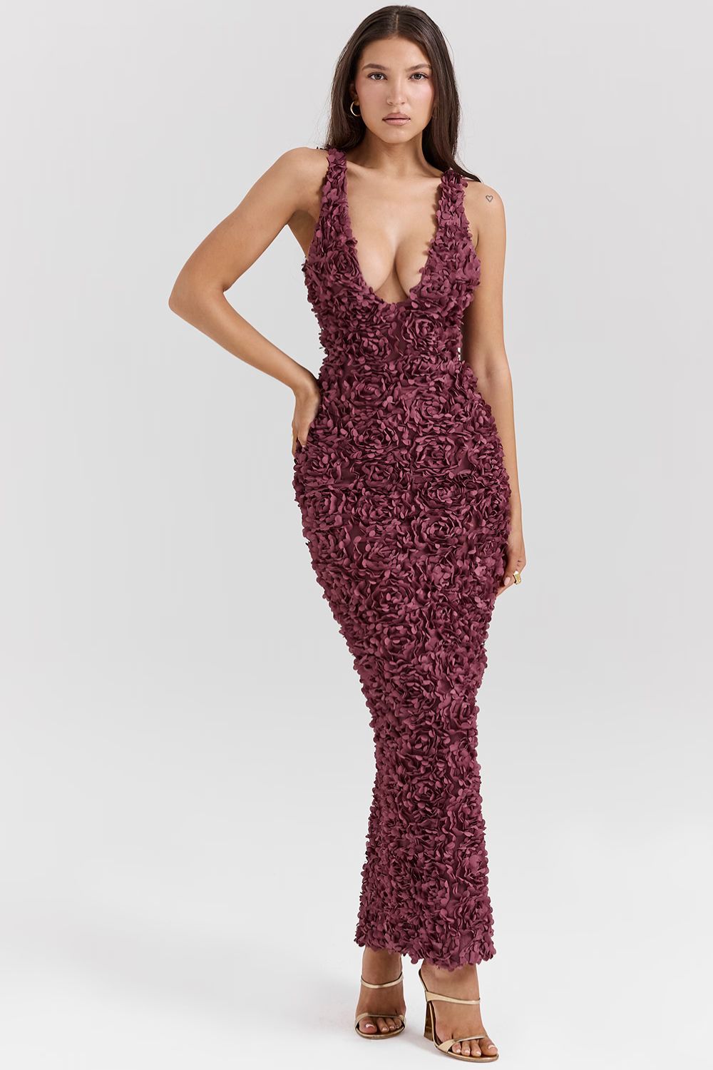 ROBYN MAXI DRESS - MULBERRY - NEOSHOP