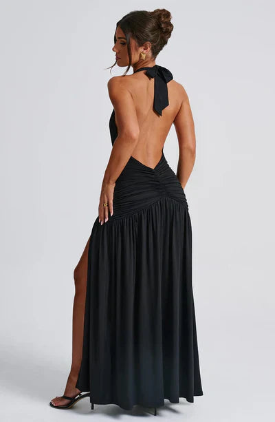 ALICIA MAXI DRESS - BLACK - NEOSHOP