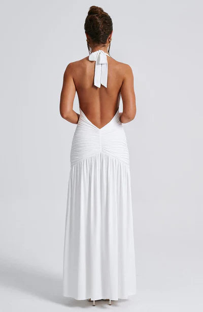 ALICIA MAXI DRESS - WHITE - NEOSHOP