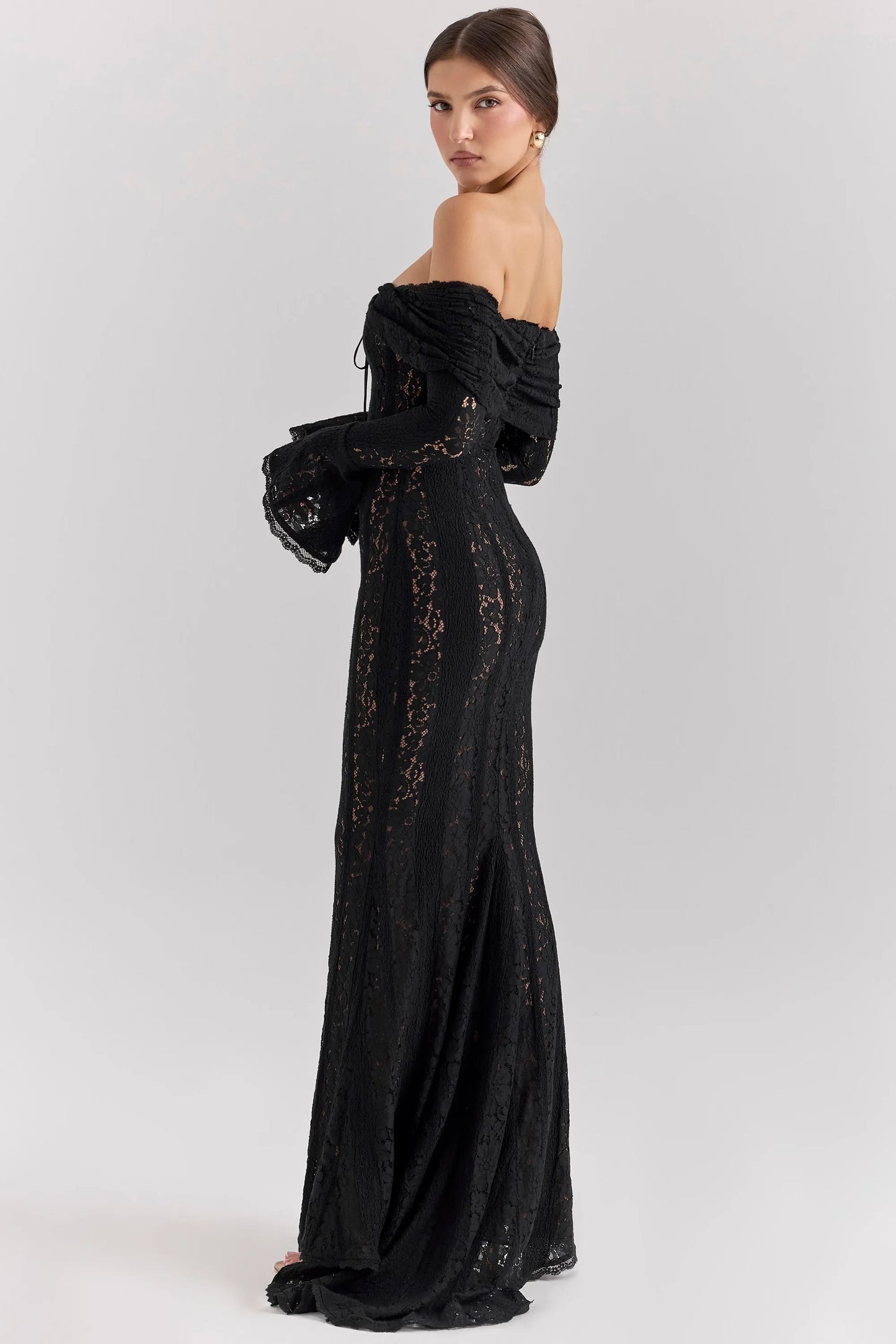 ELENA MAXI DRESS - BLACK - NEOSHOP