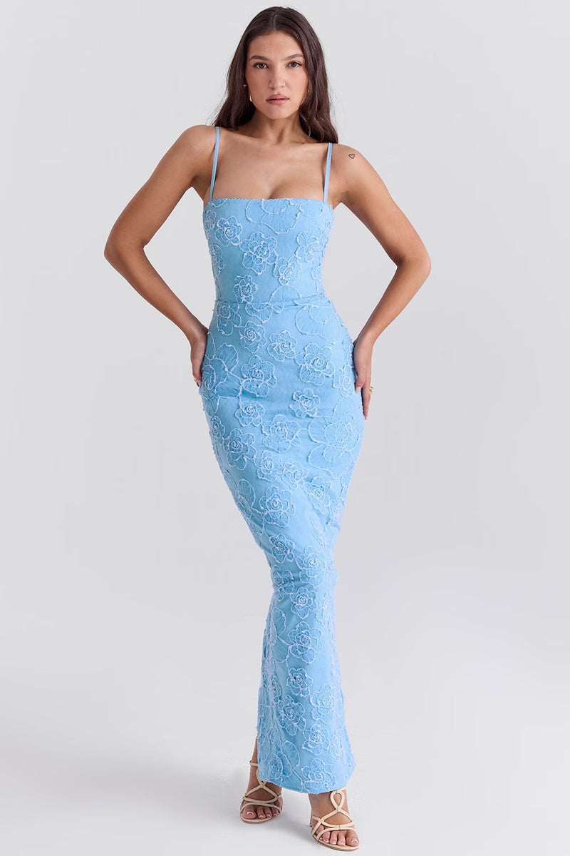 LYRA MAXI DRESS - BLUE - NEOSHOP