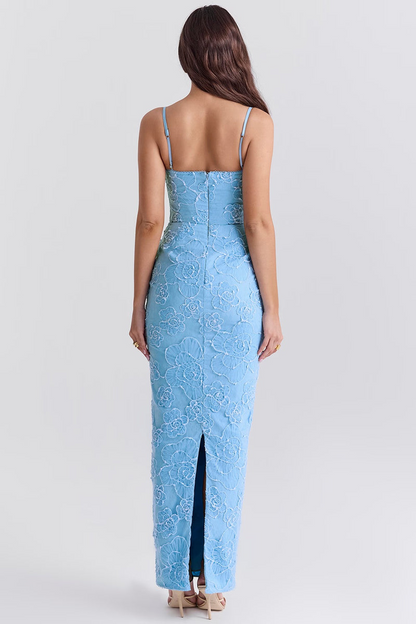 LYRA MAXI DRESS - BLUE - NEOSHOP