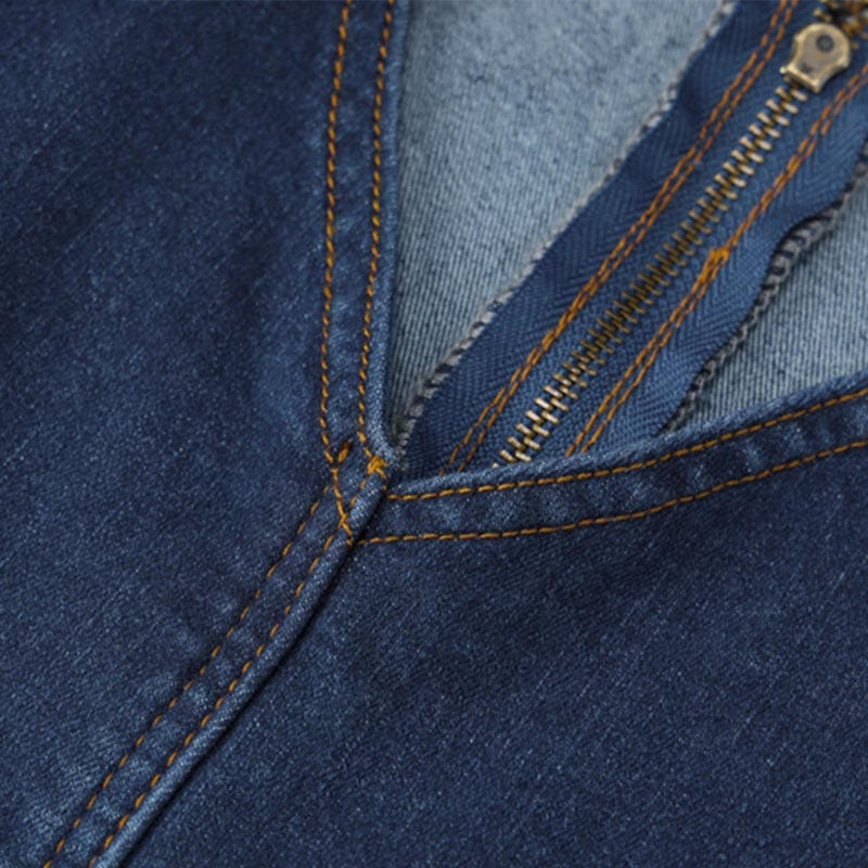 Lucie Backless Heart Denim Jumpsuit Lavva