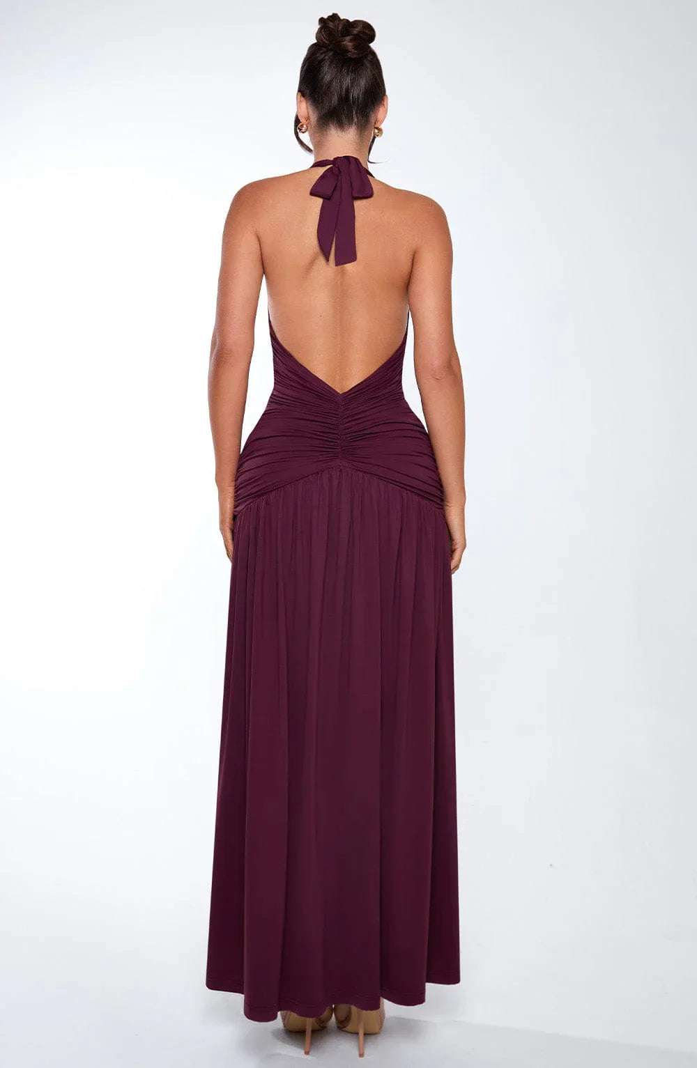ALICIA MAXI DRESS - WINE - NEOSHOP