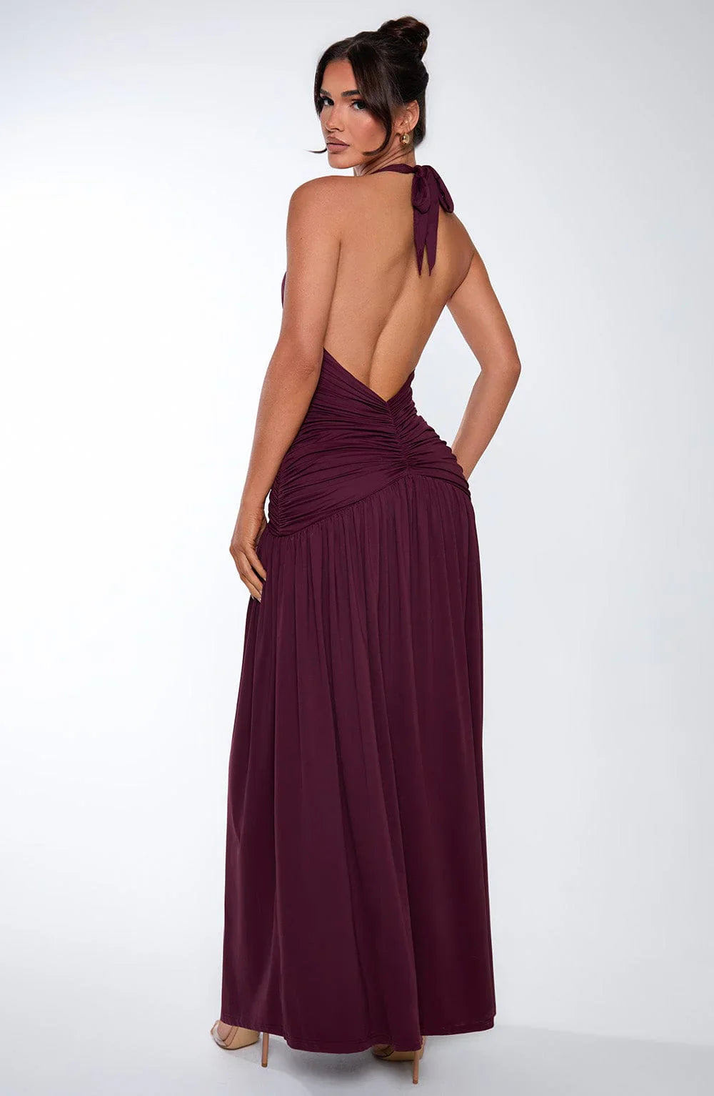 ALICIA MAXI DRESS - WINE - NEOSHOP