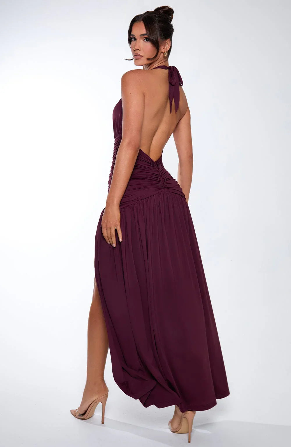 ALICIA MAXI DRESS - WINE - NEOSHOP