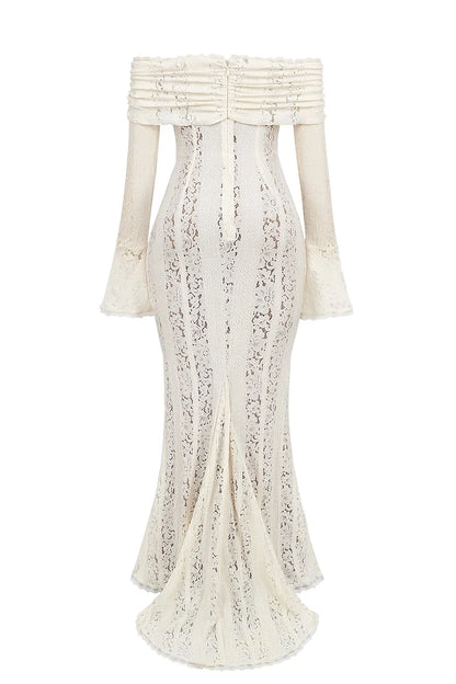 ELENA MAXI DRESS - WHITE - NEOSHOP